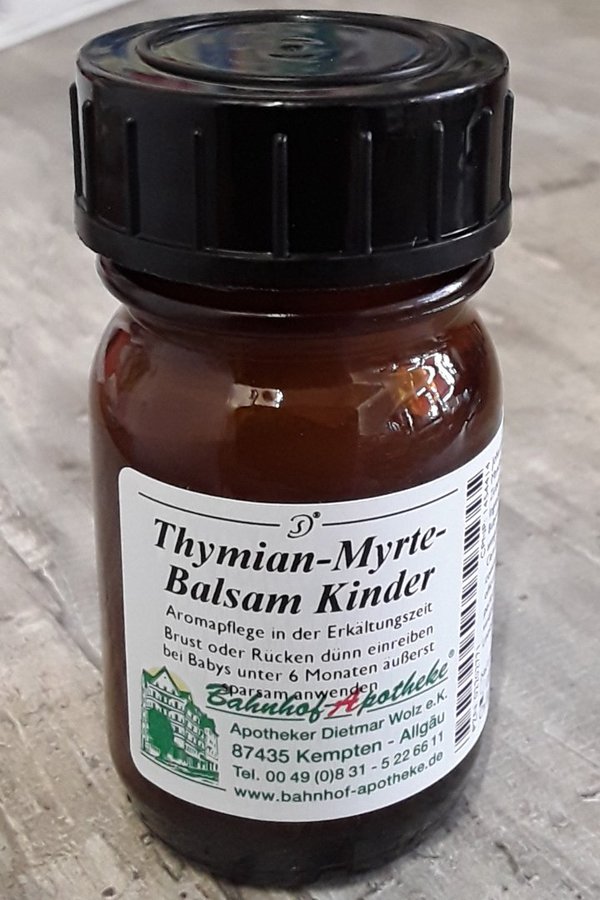 Thymian-Myrte-Balsam für Kinder und Säuglinge